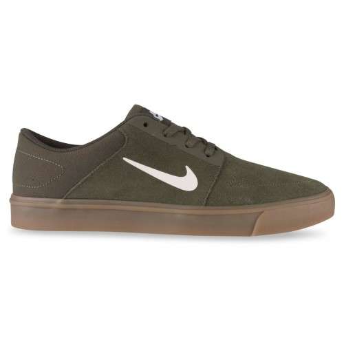 Original Mens Nike SB Portmore 725027 312 Cargo Khaki / Sail Size UK 9 (SA 9)