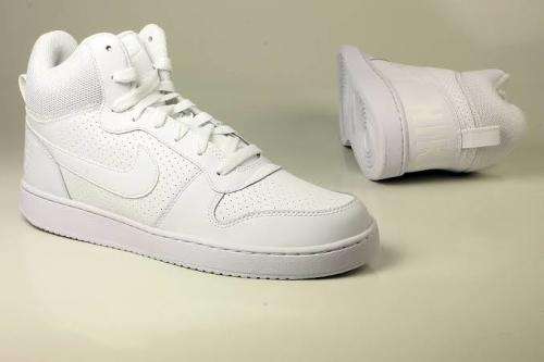 Original Mens Nike Court Borough MID 838938 111 White/ White Size UK 11 (SA 11)