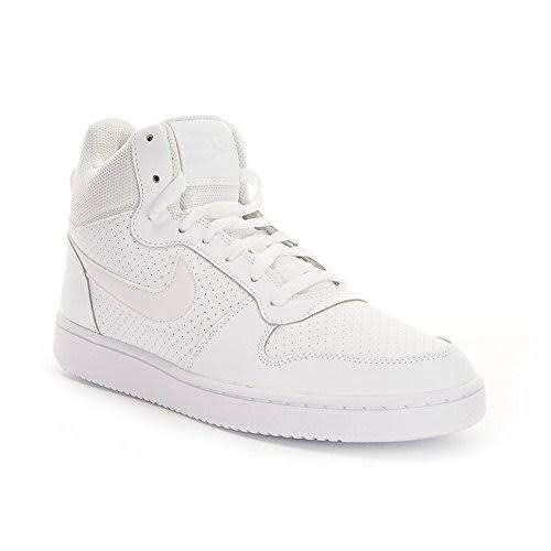 Original Mens Nike Court Borough MID 838938 111 White/ White Size UK 11 (SA 11)