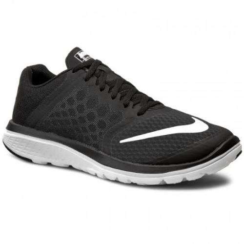 Original Mens Nike FS Lite Run 3 Running Shoes Black / White 807144 001 Size UK 11 (SA 11)