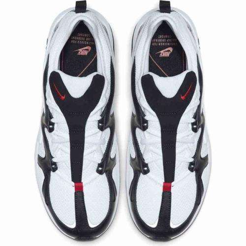 Original Mens NIKE Air Max Graviton AT4525 100 White / University Red Size UK 9 (SA 9)
