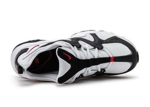 Original Mens NIKE Air Max Graviton AT4525 100 White / University Red Size UK 9 (SA 9)