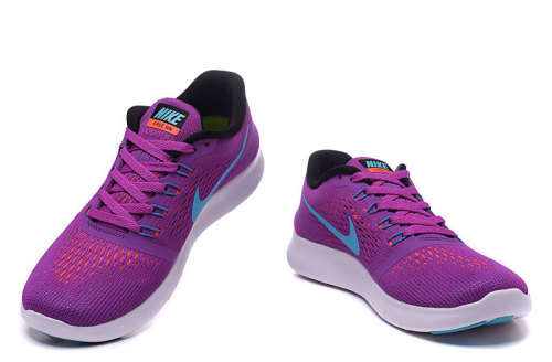 Original Women's Nike FREE HYPER VOLT/ GAMA BLUE 831509 500 Size UK 5.5 (SA 5.5)