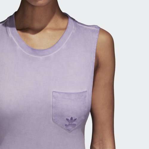 Original Womens ADIDAS Bodysuit PURPLE GLOW DU8490 Size UK 14 (US Size Medium)