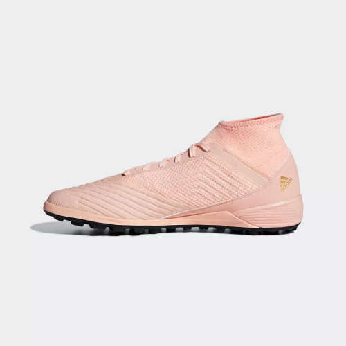 Original Men's ADIDAS Predator Tango 18.3 TF Sneakers Clear Orange DB2132 Size UK 7 (SA 7)