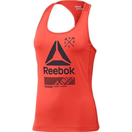 Original Womens Reebok ACTIVChill Graphic TANK BK3128 Size Medium