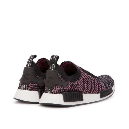 Original Men's adidas NMD R1 STLT PK Black/Grey/Pink CQ2386 Size UK 8 (SA 8)