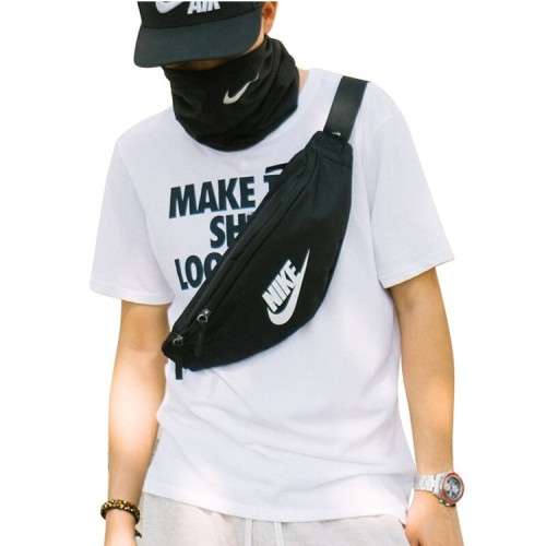 Original NIKE Heritage GFX Hip Sack Waistpack Running Waist Black Bag CK0981 010