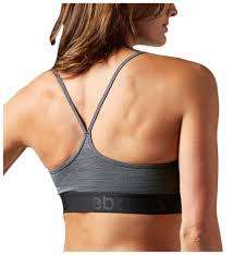 Original Womens Reebok Workout Fitted Melange Bra BK4196 Size Medium