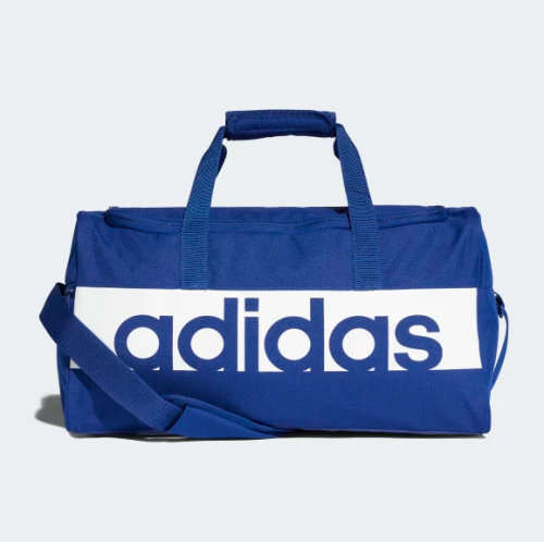 Original adidas Unisex Linear Performance Small Blue Running GYM Sack DM7651