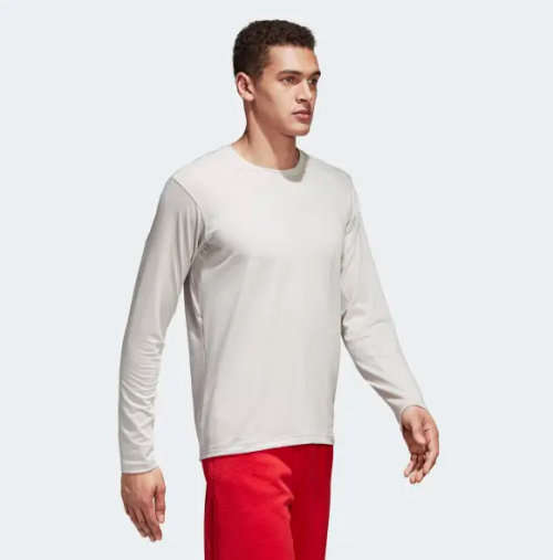 Original Men's adidas FreeLift Long Sleeve Prime T- Shirt CD9792 Size Large