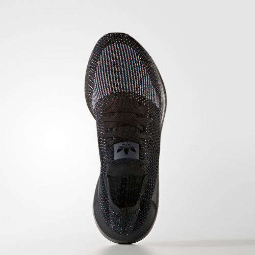 Original Men's adidas Swift Run Primeknit Core Black/Grey Five/Core Black CG4127 Size UK 10 (SA 10)