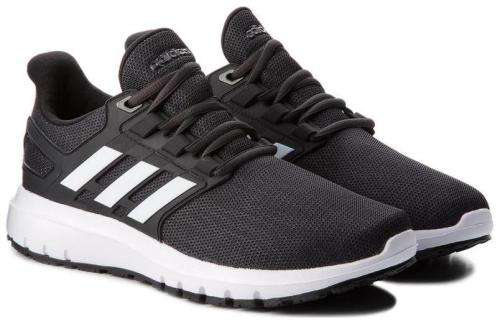 Original Mens adidas Energy Cloud 2 Running Black B44750 Size UK 11.5 (SA 11.5)