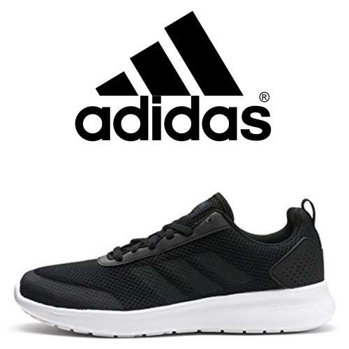 Original Mens adidas Element Race DB1464 Carbon black UK 9 (SA 9)