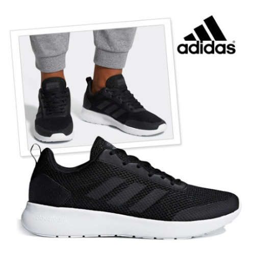 Original Mens adidas Element Race DB1464 Carbon black UK 9 (SA 9)