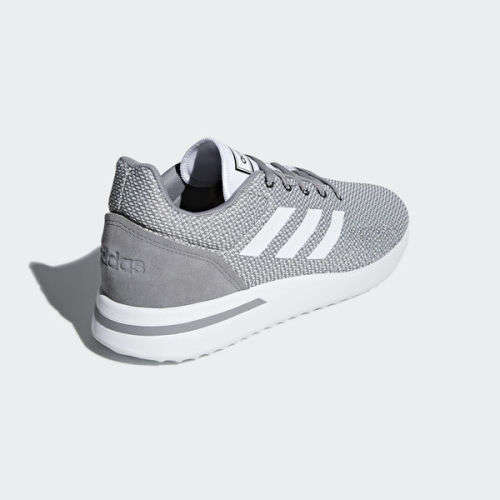 Original Mens adidas RUN 70S Grey/White B96555 UK Size 8 (SA 8)