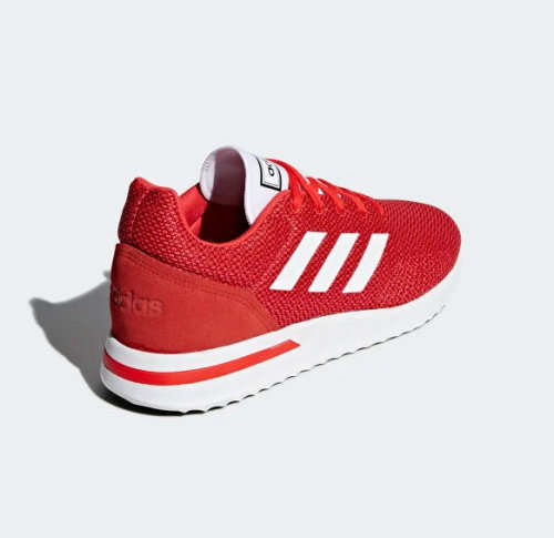 Original Mens adidas RUN 70S Knit Burgundy B96556 UK Size 9 (SA 9)