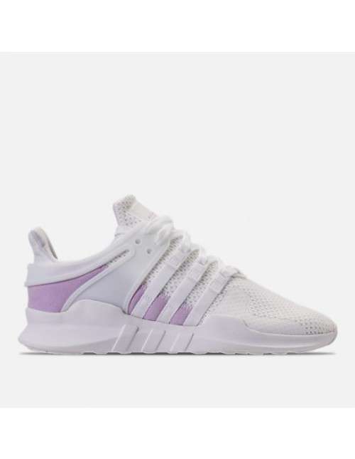 Original Women's adidas EQT Support Adv Running Trainers Purple Glow/ White BY9111 Size UK 7 (SA 7)