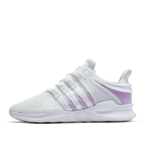 Original Women's adidas EQT Support Adv Running Trainers Purple Glow/ White BY9111 Size UK 7 (SA 7)