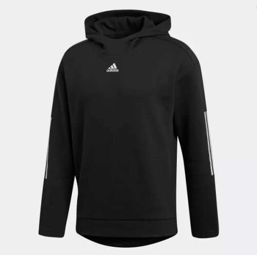 Original Men's adidas ID Champ Hd 2 Hoodie Black CY9869 Size Extra Large
