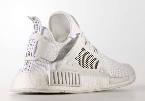 Original Mens adidas NMD_XR1 Triple White BY992 Size UK 7 (SA 7)