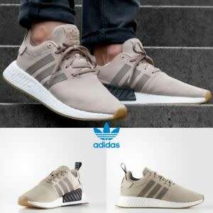 Original Mens adidas NMD_R2 Trace Khaki /Simple Brown BY9916 Size UK 6 (SA 6)