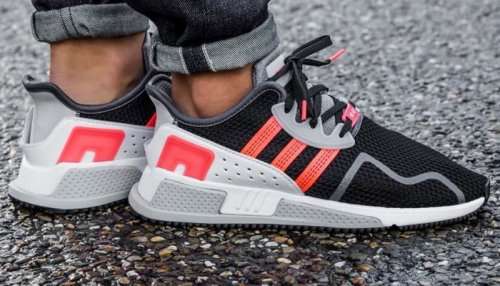 Original Men's adidas EQT Cushion ADV Core Black AH2231 Size UK 11 (SA 11)