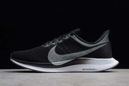 Original Women's Nike Zoom Pegasus Turbo 2 Black/ Gunsmoke AT8242 001 Size UK 5.5 (SA 5.5)