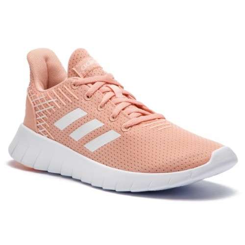 Original Women's adidas Asweerun F36733 Dust Pink/White Size UK 7 (SA 7)