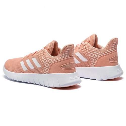 Original Women's adidas Asweerun F36733 Dust Pink/White Size UK 7 (SA 7)
