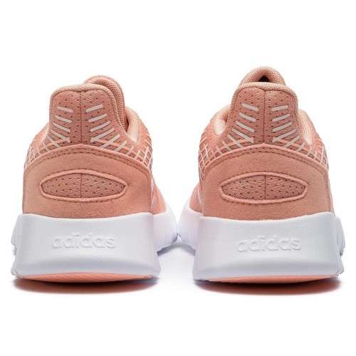 Original Women's adidas Asweerun F36733 Dust Pink/White Size UK 7 (SA 7)