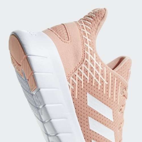 Original Women's adidas Asweerun F36733 Dust Pink/White Size UK 7 (SA 7)