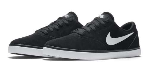 Original Mens Nike SB CHECK 705265 006 Black /White 705265 006 Size UK 8 (SA 8)