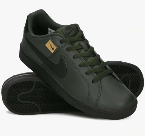 Original Mens Nike Court Royale TAB Sequoia /Black CJ9263 300 Size UK 7 (SA 7)