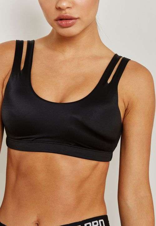 Original Womens NIKE Indy Sport Training Shine Black Light Support AA4229 010 Size Medium