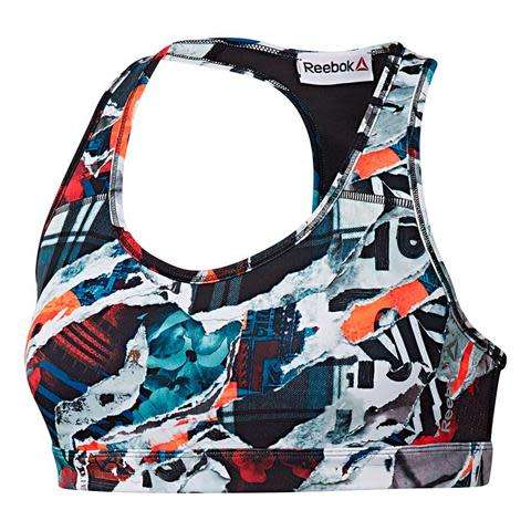 Original Womens Reebok Hero Garden Rebel Sports Bra B45281 Size Medium