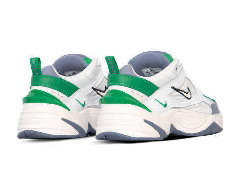 Original Mens NIKE M2K Tekno Platinum Tint/ Sail Green AV4789 009 Size UK 8 (SA 8)