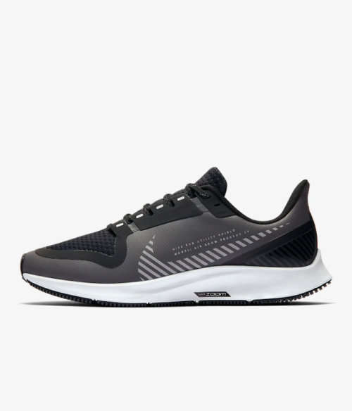 Original Women's Nike Air Zoom Pegasus 36 Shield Cool Grey/ Silver AQ8006 003 Size UK 5.5 (SA 5.5)