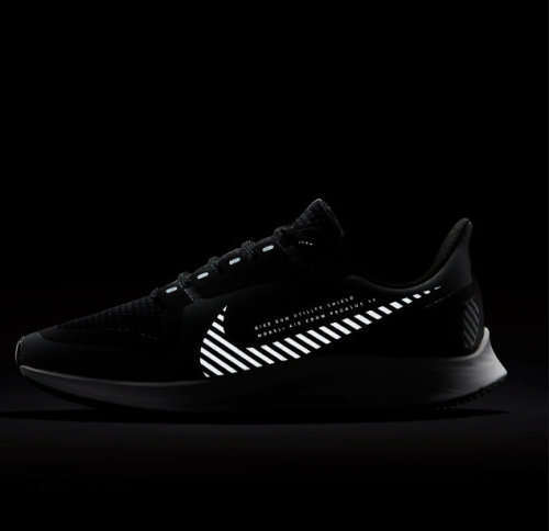 Original Women's Nike Air Zoom Pegasus 36 Shield Cool Grey/ Silver AQ8006 003 Size UK 5.5 (SA 5.5)