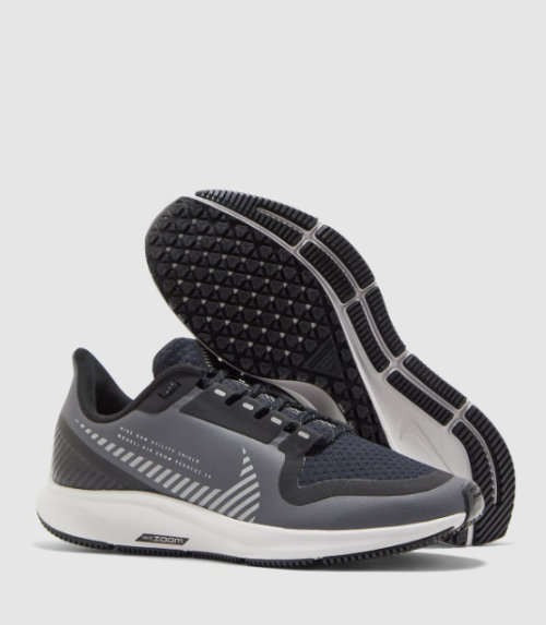 Original Women's Nike Air Zoom Pegasus 36 Shield Cool Grey/ Silver AQ8006 003 Size UK 5.5 (SA 5.5)