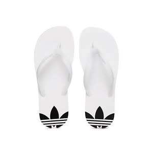 Original Men's adidas ADISUN WHITE/BLACK SANDALS BH8541 Size UK 7 (SA 7)