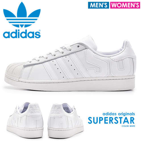 Original Men's adidas Superstar Street Casual Skateboard Sneakers White B37986 Size UK 12 (SA 12)