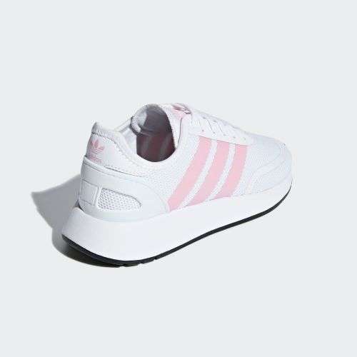 Original Girl's adidas N5923 J White/ Pink CG6947 Size UK 4 (SA 4)