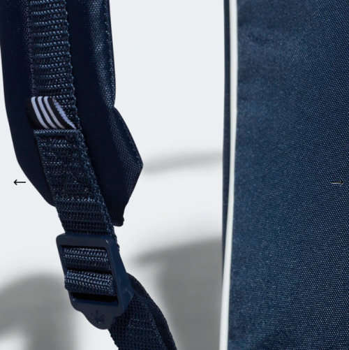 Original adidas Unisex Classic adicolor Backpack Navy CW0633