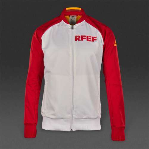 Original Men's adidas UEFA EURO 2016 SPAIN ANTHEM JACKET Offical Licensed Product AI4438 Size Medium