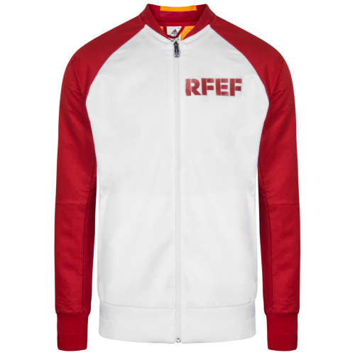 Original Men's adidas UEFA EURO 2016 SPAIN ANTHEM JACKET Offical Licensed Product AI4438 Size Medium