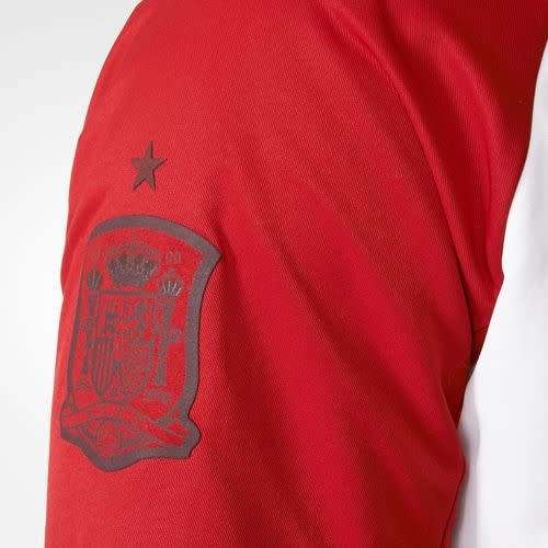 Original Men's adidas UEFA EURO 2016 SPAIN ANTHEM JACKET Offical Licensed Product AI4438 Size Medium