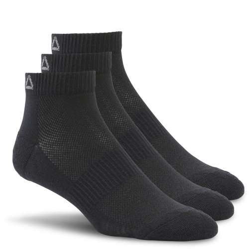 Original Reebok Essentials Unisex Ankle Sock 3 Pack Fits Size UK 8.5 - 11