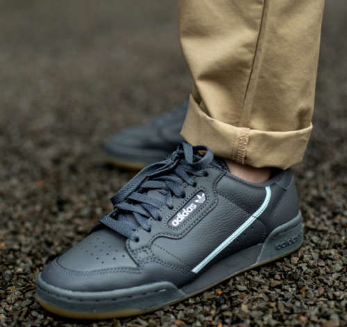 Original Men's adidas Continental 80 Grey Five/ Ice Mint G27705 Size UK 10 (SA 10)