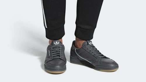 Original Men's adidas Continental 80 Grey Five/ Ice Mint G27705 Size UK 10 (SA 10)